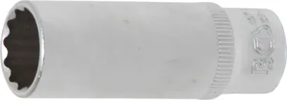 Nástrčná hlavice 1/4" dvanáctihranná 13 mm BGS1010713, prodloužená (BGS1010713)