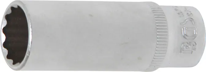 Nástrčná hlavice 1/4" dvanáctihranná 13 mm BGS1010713, prodloužená (BGS1010713)
