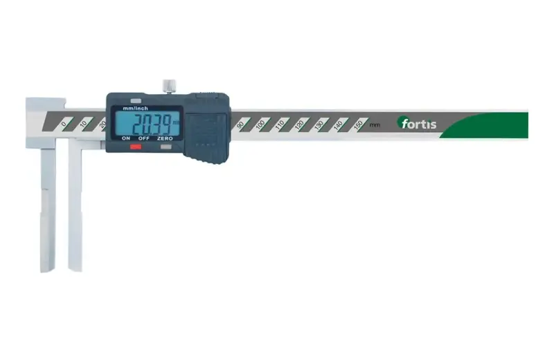 Digitální posuvné měřítko 150 mm, dlouhá měřicí ramena Fortis 7441910150
