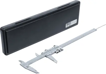 Posuvné měřítko BGS101934 300/0,05 mm, chromované. Vnitřní a vnější měření (BGS101934)