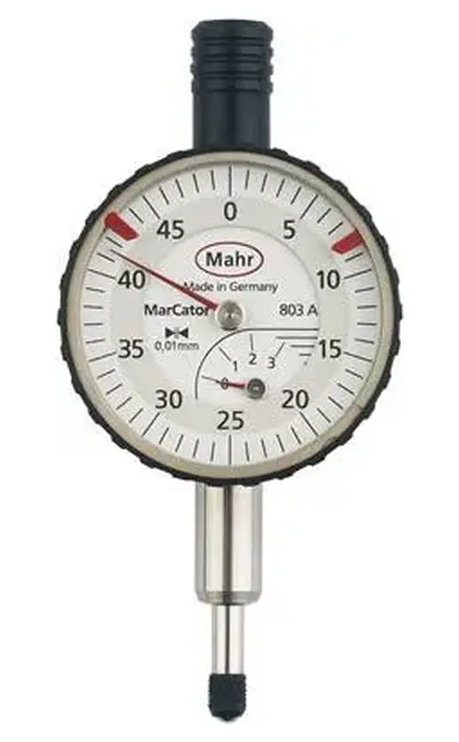 Přesný malý úchylkoměr pr. 40 mm Mahr 4324050 s kontrastním číselníkem