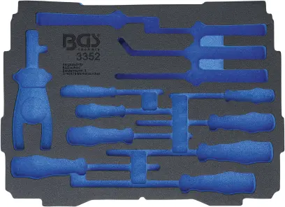 Pěnová vložka pro BGS BOXSYS1 & 2 | prázdná | pro (BGS103352-1)