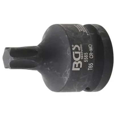Zástrčná hlavice 3/4" T-profil (pro Torx) T65 BGS105565, tvrzená (BGS105565)