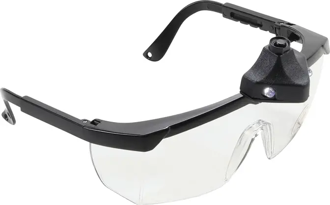 Ochranné brýle BGS103631 s osvětlením 2x LED (BGS103631)
