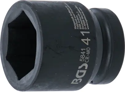 Nástrčná hlavice 1" 41 mm BGS105841 tvrzená, Pro Torque (BGS105841)