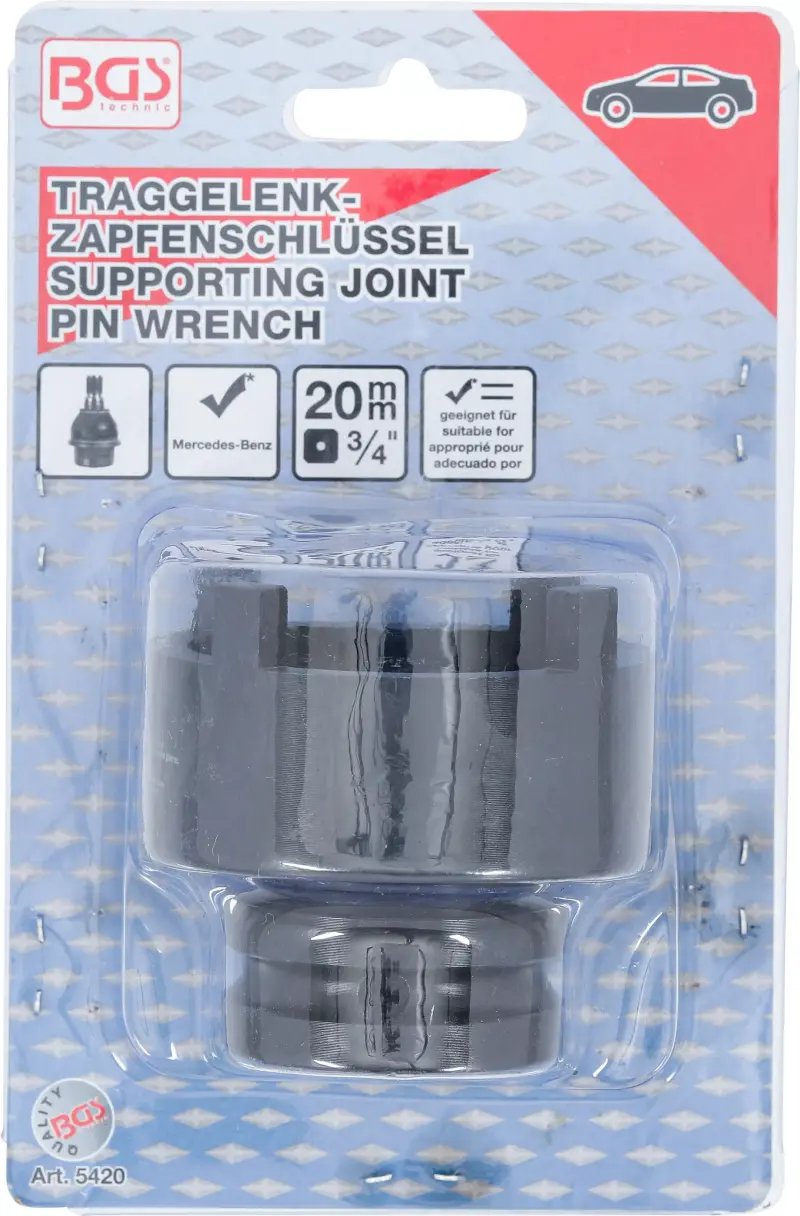 Hlavice pro povolení nosného kulového čepu BGS105420 Pro MB M-Klasse W163 a W164 (BGS105420)