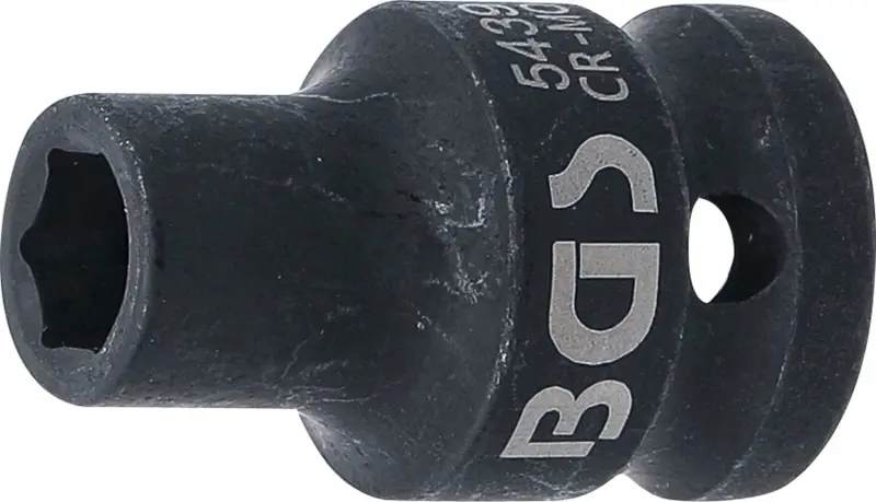 Silová nástrčná hlavice, šestihranná  12,5 mm (1/2")  9 mm