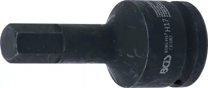 Zástrčná bitová hlavice 3/4" HEX 17 x100 mm BGS106185-H17 rázová (BGS106185-H17)