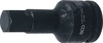 Zástrčná bitová hlavice 3/4" HEX 22 x100 mm BGS106185-H22 rázová (BGS106185-H22)