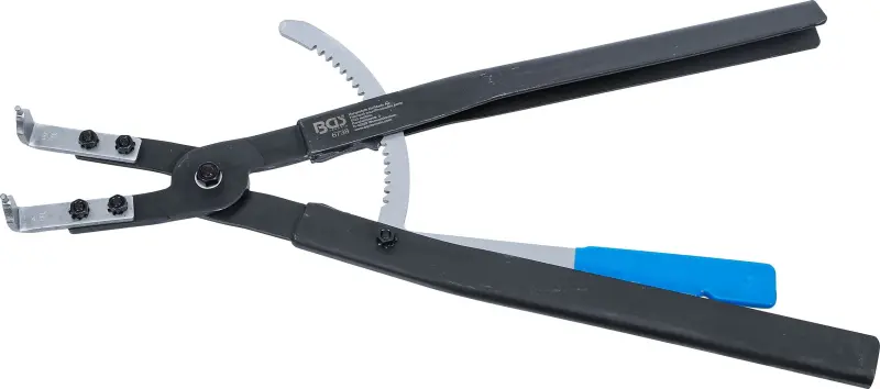 BGS 6738 Kleště na rozpěrné kroužky zahnuté pro vnitřní rozpěrné kroužky 500 mm (BGS106738)