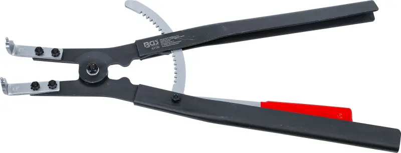 BGS 6739 Kleště na rozpěrné kroužky zahnuté pro vnější rozpěrné kroužky 500 mm (BGS106739)