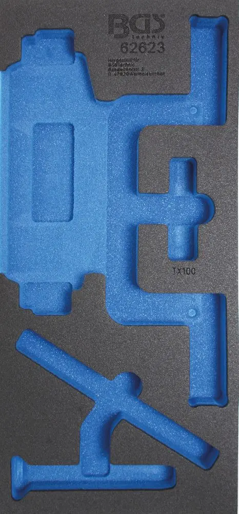 Vložka do dílenského vozíku 1/3 prázdná pro BGS 62623 (BGS1062623-1)