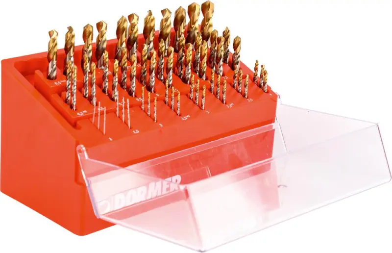 DrillboyXL 55dílné s A002 HSS vrtáky Dormer