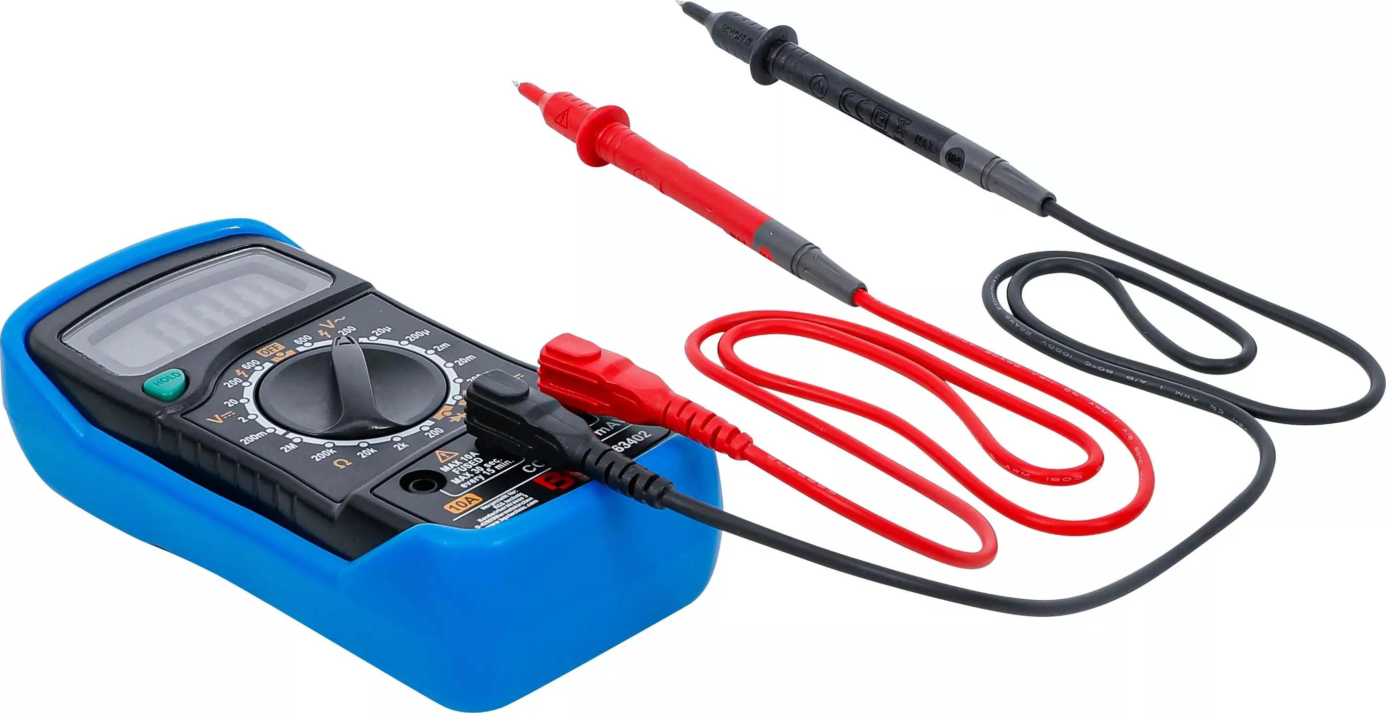 Digitální multimetr BGS1063402, 3,5 místný displej (0-600V AC/DC) (BGS1063402)