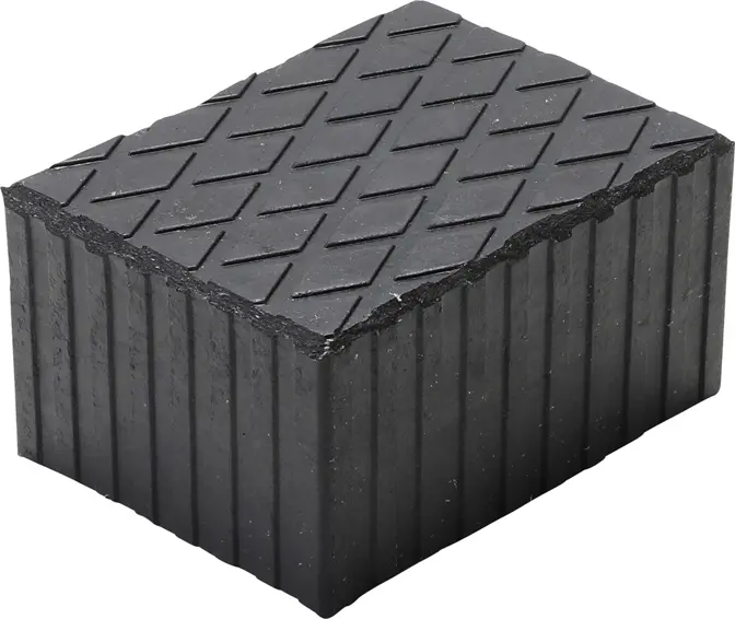 Gumová podložka pro zvedací plošiny 160 x 120 x 80 mm (BGS106483)