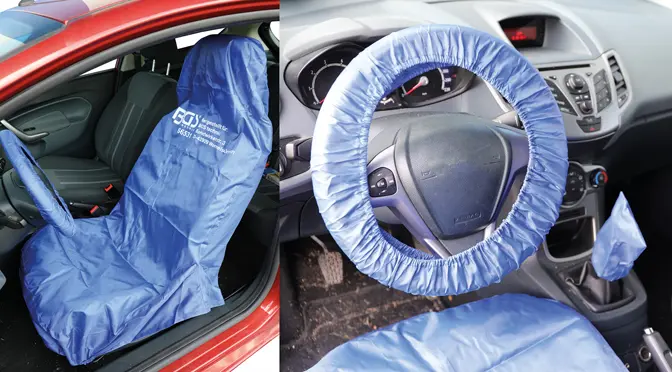 Potahy pro ochranu volantu a sedačky BGS1066531, polyester (BGS1066531)