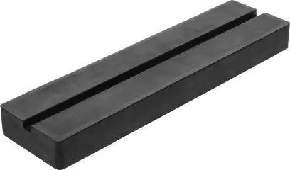 Gumová podložka s drážkou pro zvedací plošiny, BGS 7012 (BGS107012)