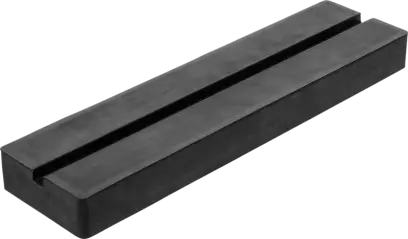 Gumová podložka | s drážkou | pro zvedací plošiny (BGS107012)