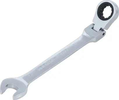 Očkoplochý klíč 15 mm s ráčnou BGS106715, kloubový (BGS106715)