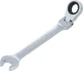 Očkoplochý klíč 17 mm s ráčnou BGS106717, kloubový (BGS106717)