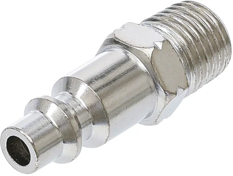 Adaptér pro pneumatické nářadí  6,3 mm (1/4") vnější závit  USA / Francie (BGS107057)