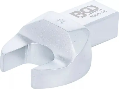 Nástavec mom. klíče - otevřený klíč 18 mm BGS106901-18 (upnutí 14 x 18 mm) (BGS106901-18)
