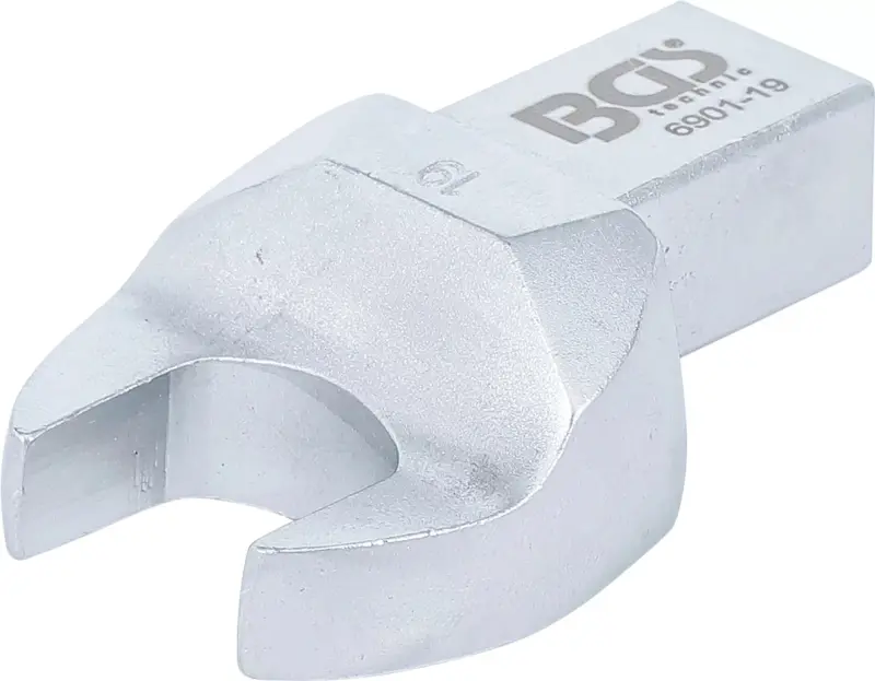 Nástavec mom. klíče - otevřený klíč 19 mm BGS106901-19 (upnutí 14 x 18 mm) (BGS106901-19)