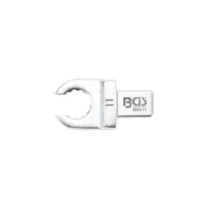 BGS 6904-11 Otevřený očkový klíč 11 mm, nástrčný s upínáním 9 x 12 mm (BGS106904-11)