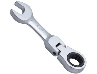 Očkoplochý klíč 14 mm s ráčnou BGS106914, kloubový, krátký (BGS106914)
