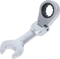 BGS 6917 Krátký očkoplochý klíč 17 mm s ráčnou, kloubový (BGS106917)