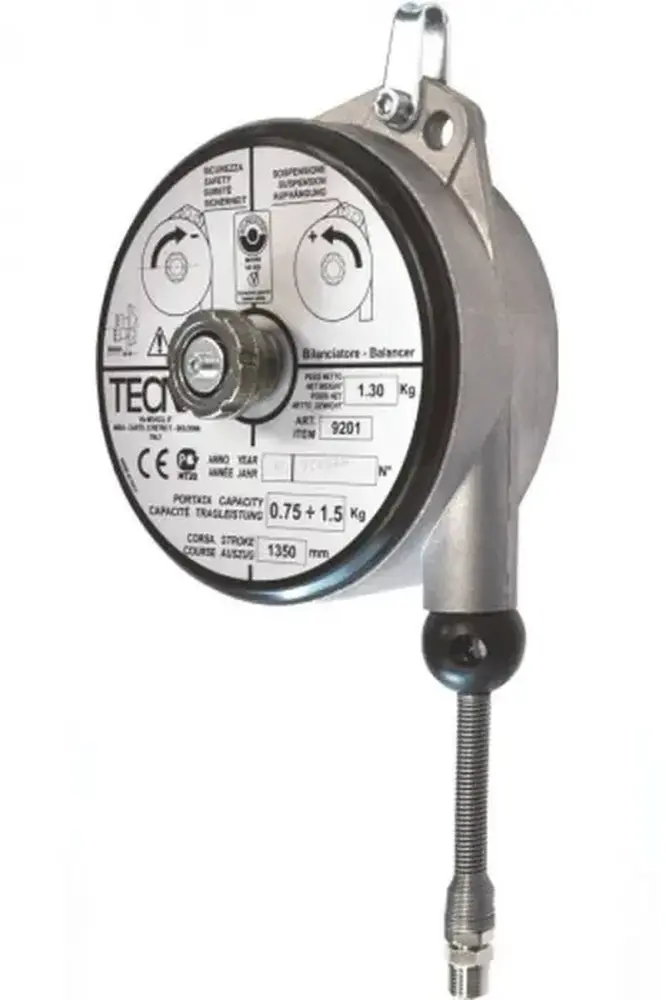 Hadicový balancér Tecna 9200, pro 0,4 - 0,8 kg, 1350 mm (TECNA9200)