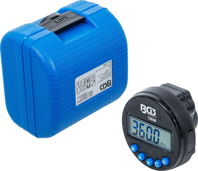 BGS 72038 Ráčnový úhloměr digitální s magnetem (BGS1072038)