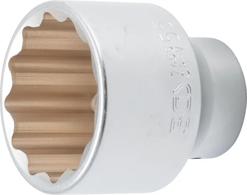 Nástrčná hlavice 3/4" 55 mm BGS107455, 12hranná (BGS107455)