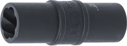 Nástrčná hlavice 1/2" 17 mm BGS 7467-17 pro poškozené šrouby (BGS107467-17)