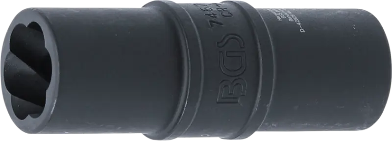 Nástrčná hlavice 1/2" 17 mm BGS 7467-17 pro poškozené šrouby (BGS107467-17)