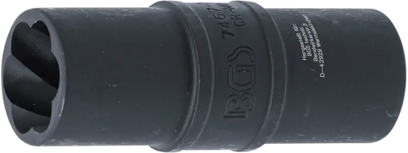 hlavice nástrčná 1/2" 19 mm pro poškozené šrouby (BGS107467-19)