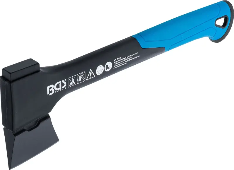 BGS 70122 Univerzální sekera 410 g BGS1070122 nylonová rukojeť zesílená skelnými vlákny (BGS1070122)