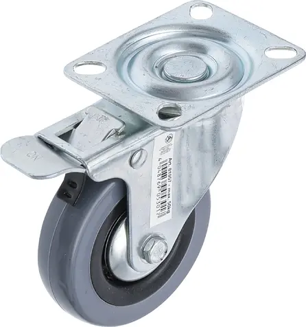 kolečko s brzdou, otočné se základnou, pr. 75 mm (BGS1081957)
