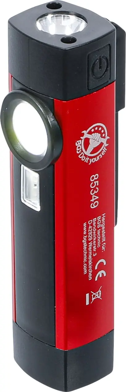 BGS 85349 Hliníková kapesní COB-LED / UV svítilna (1 W) (BGS1085349)