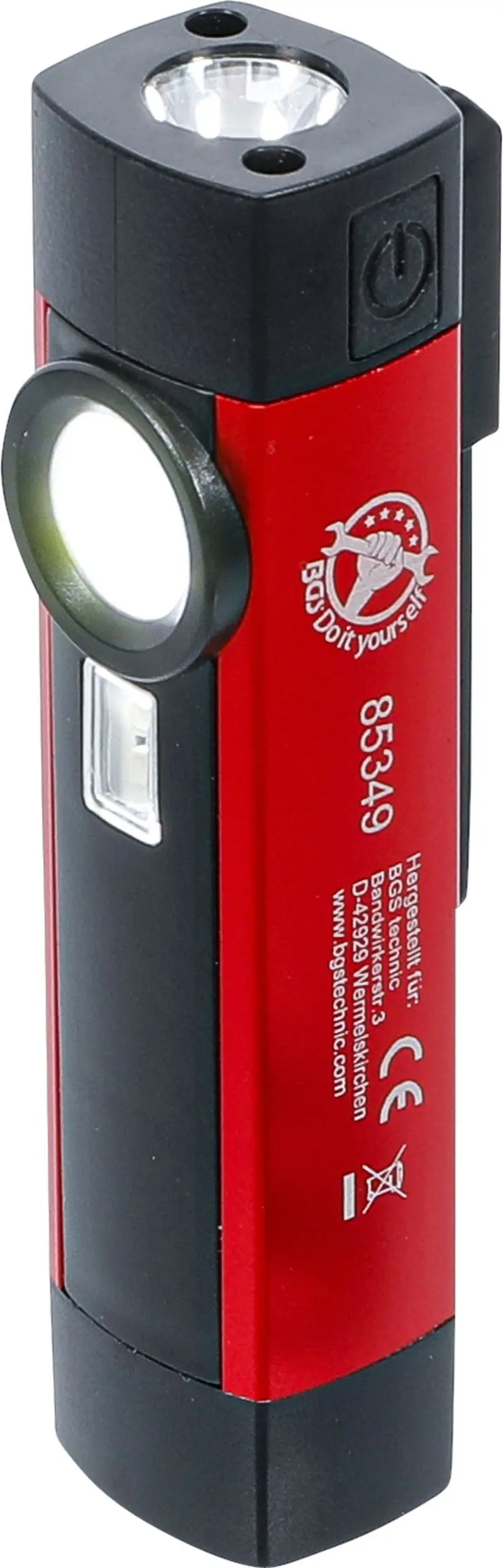 BGS 85349 Hliníková kapesní COB-LED / UV svítilna (1 W) (BGS1085349)