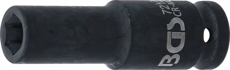 BGS 7212 Nástrčná hlavice 1/2" 12 mm, prodloužená, silová - Pro Torque (BGS107212)