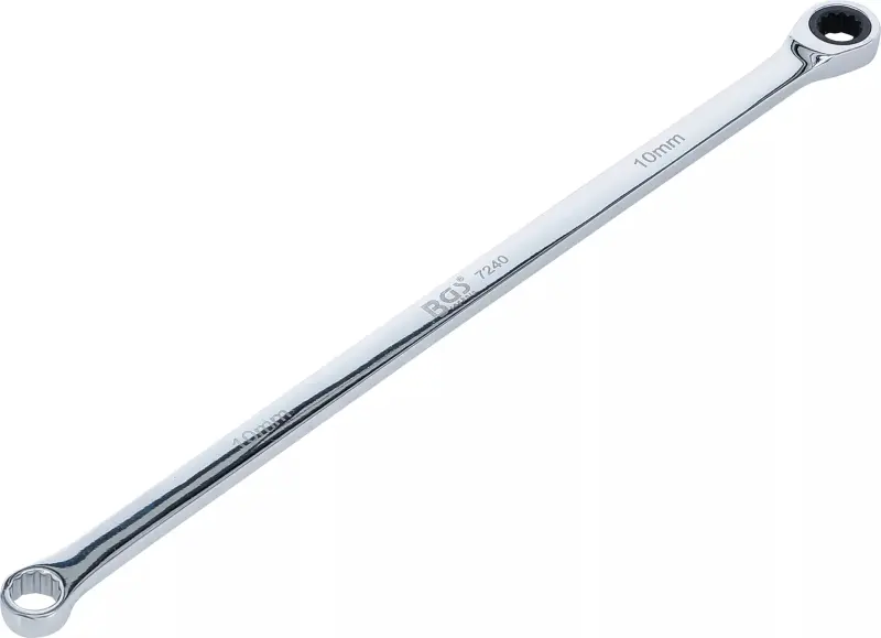 Očkový ráčnový klíč 10 mm BGS107240 extra dlouhý (BGS107240)