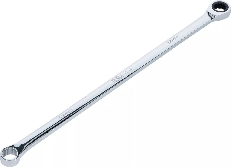 Očkový ráčnový klíč 12 mm BGS107242 extra dlouhý (BGS107242)