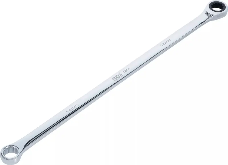 Očkový ráčnový klíč 14 mm BGS107244 extra dlouhý (BGS107244)