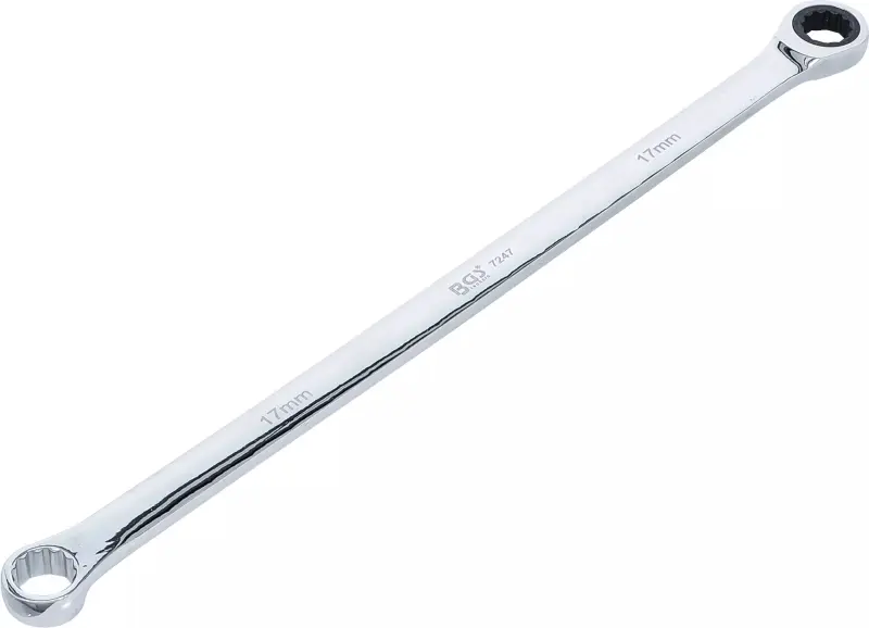 Očkový ráčnový klíč 17 mm BGS107247 extra dlouhý (BGS107247)