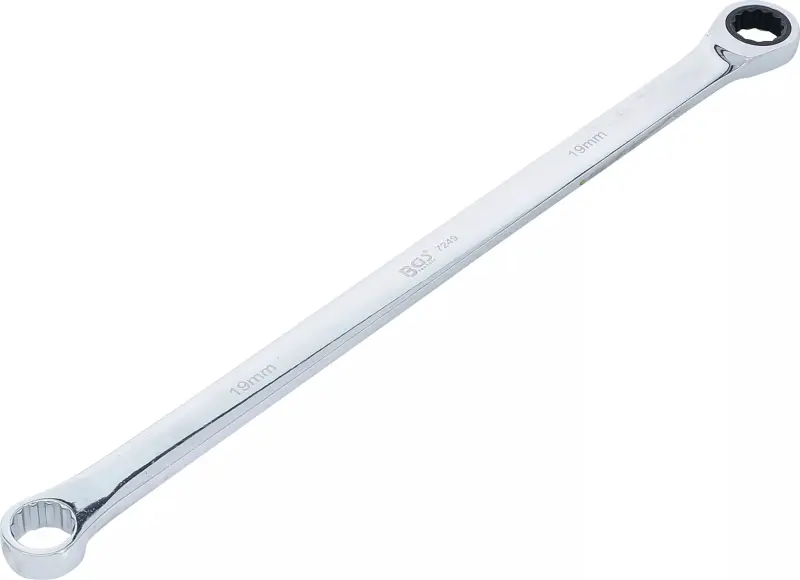 Očkový ráčnový klíč 19 mm BGS107249 extra dlouhý (BGS107249)