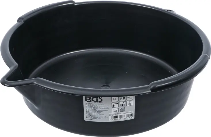 Plastová vana 8 l pro olej BGS1074260 s vylévací hubicí (BGS1074260)