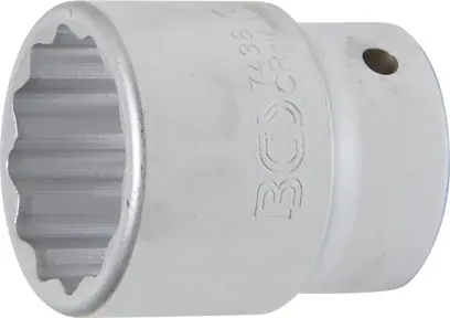 Nástrčná hlavice 3/4" 38 mm BGS107438, 12hranná (BGS107438)