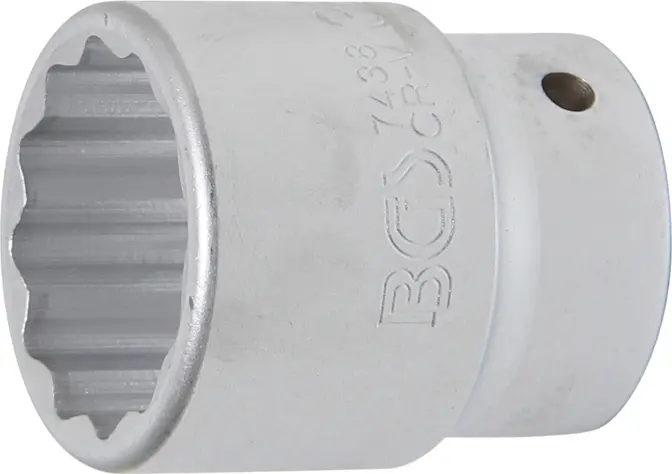 Nástrčná hlavice 3/4" 38 mm BGS107438, 12hranná (BGS107438)