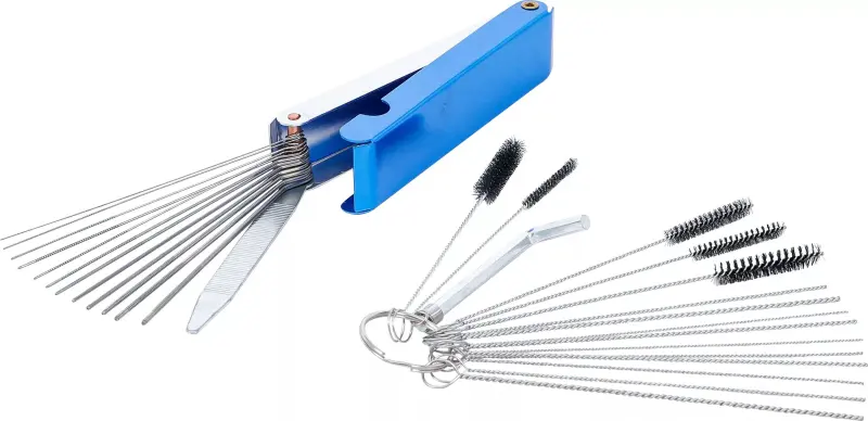 Nástroje na čištění trysek karburátorů BGS1074438 (Sada 16 dílů) (BGS1074438)